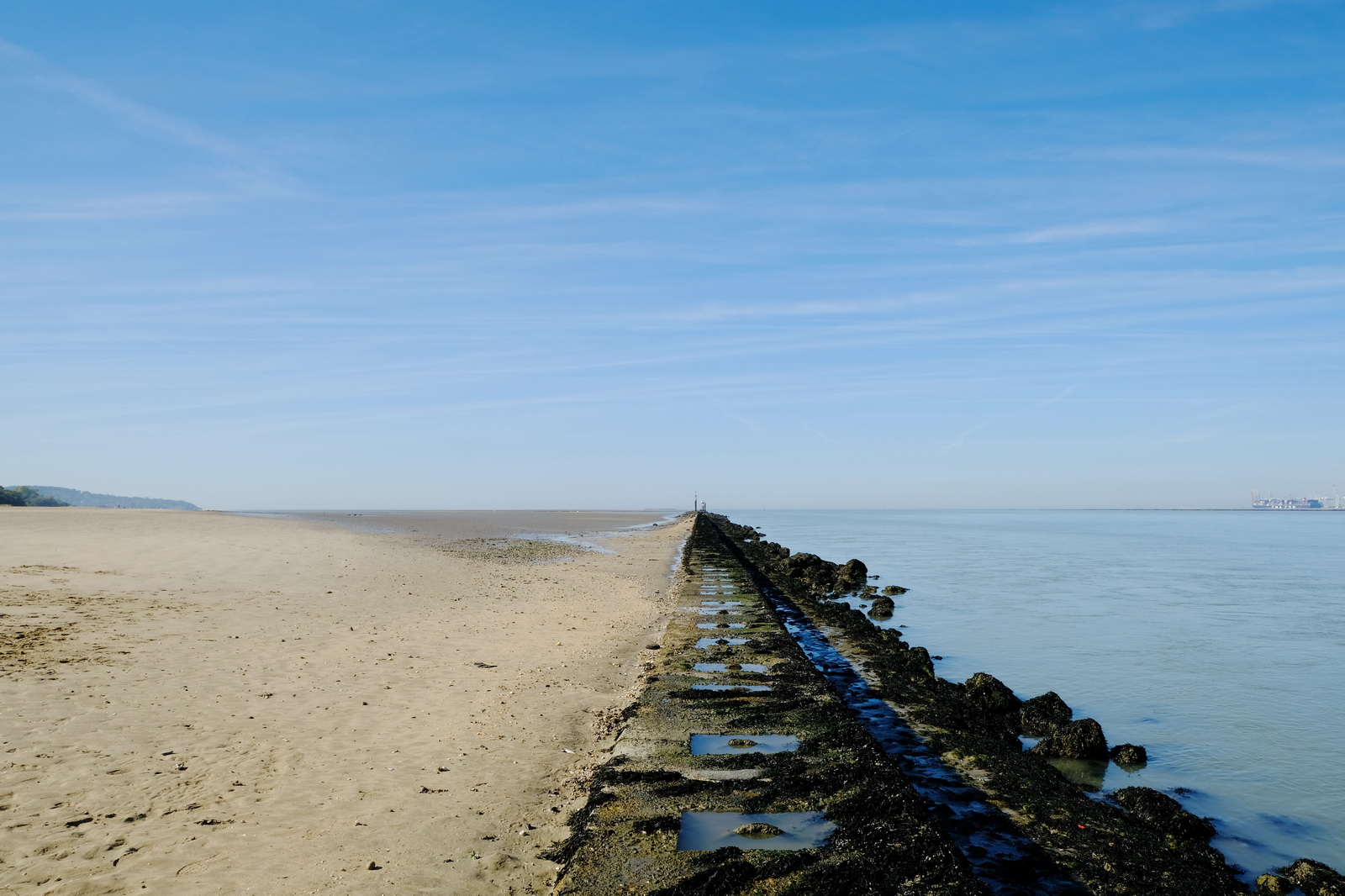 Marée.basse honfleur 05oct2018